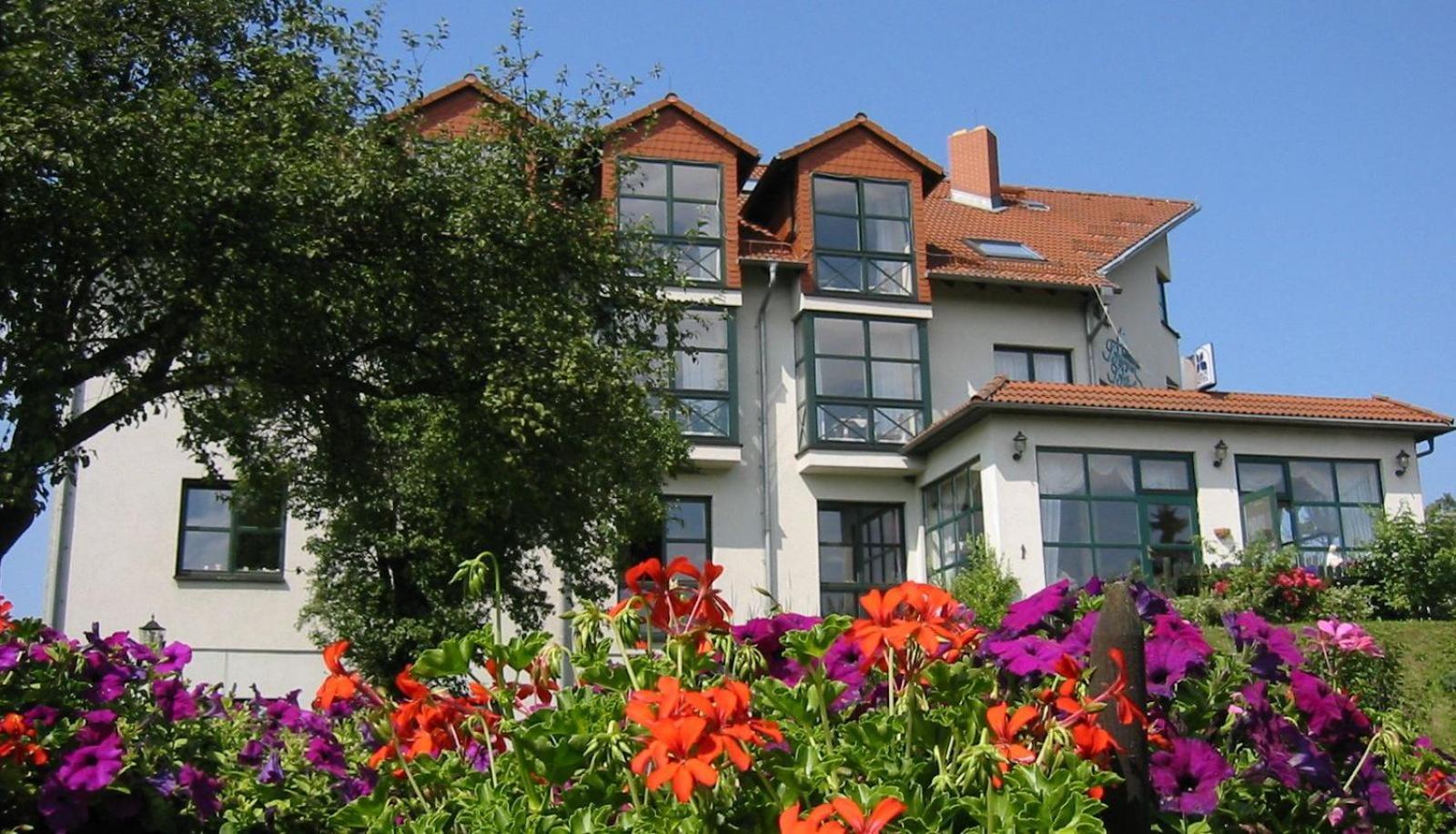 Landhotel Burgenblick Erfurt Buitenkant foto