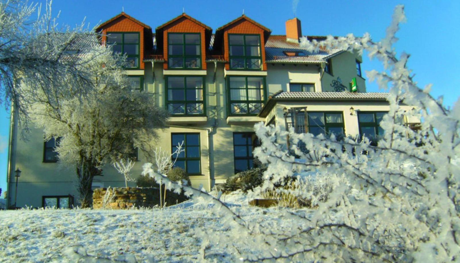 Landhotel Burgenblick Erfurt Buitenkant foto