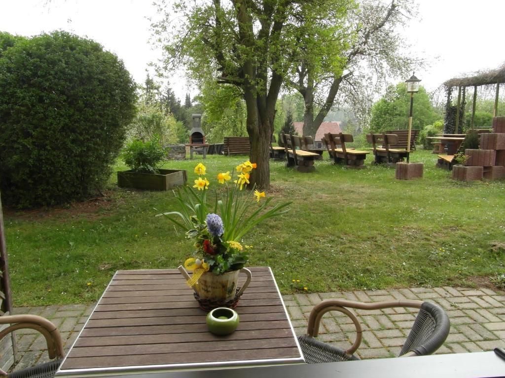 Landhotel Burgenblick Erfurt Buitenkant foto