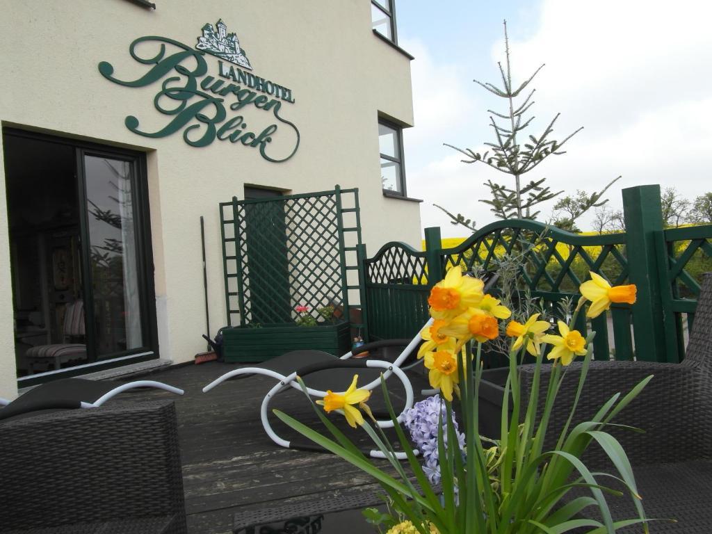 Landhotel Burgenblick Erfurt Buitenkant foto
